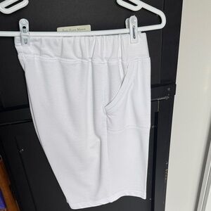 White Women's Shorts